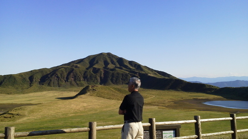 今度は緑の阿蘇をご満喫!!