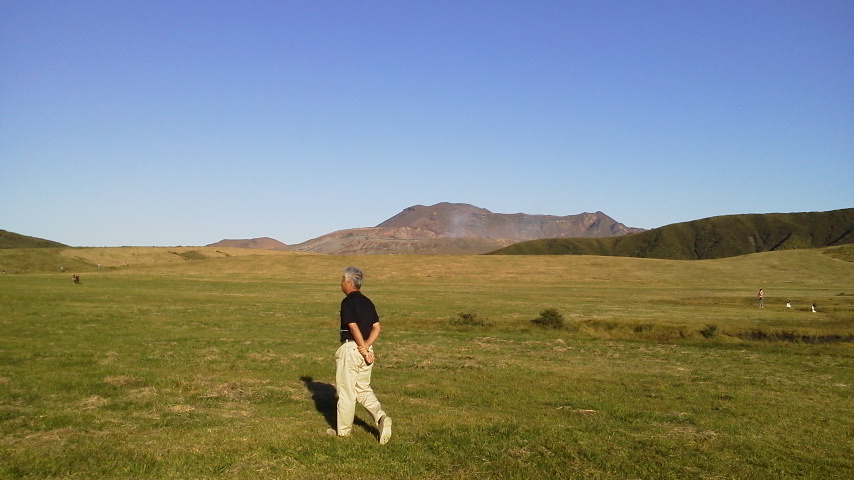 今度は緑の阿蘇をご満喫!!