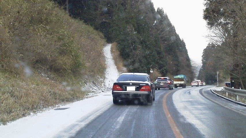 大雪のなかの初詣